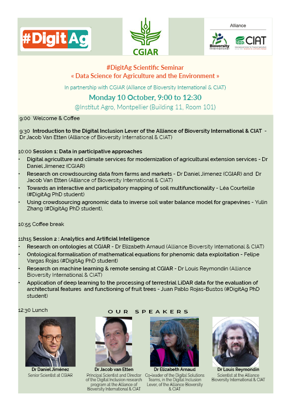 Data Science seminar program